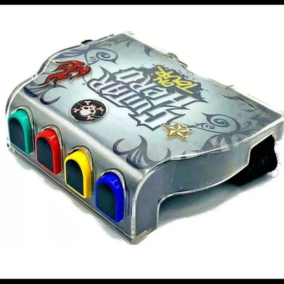 NINTENDO DS GUITAR HERO On Tour Red Octane GUITAR GRIP CONTROLLER Tested - Picture 7 of 12